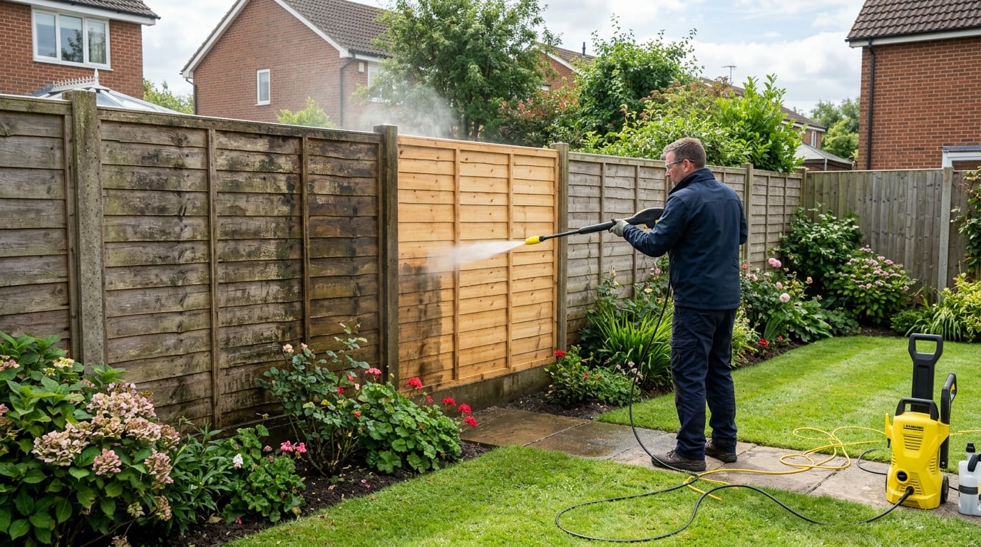 Wall & Fence Cleaning